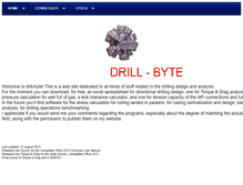 Tablet Screenshot of drill-byte.com